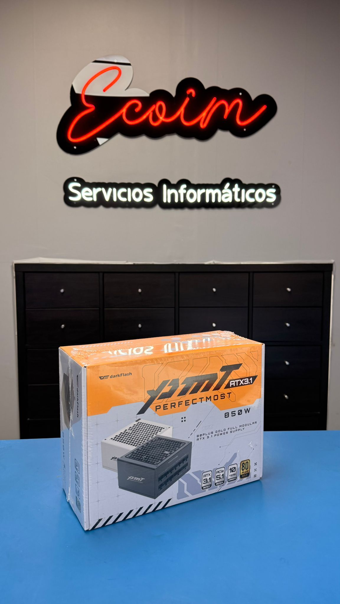 Fuente 850W 80 Plus Gold